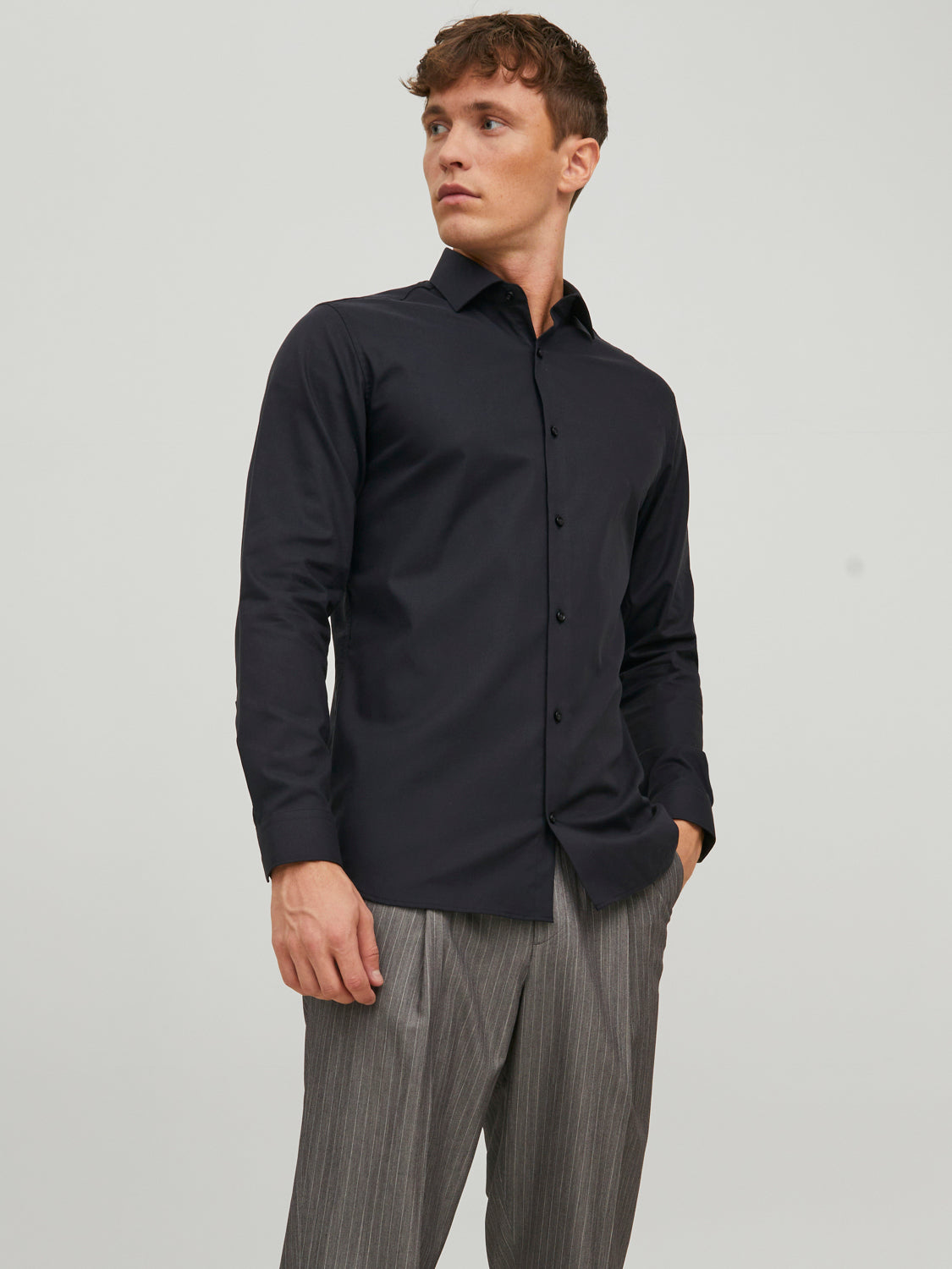 JPRBLAPARKER Shirts - Black